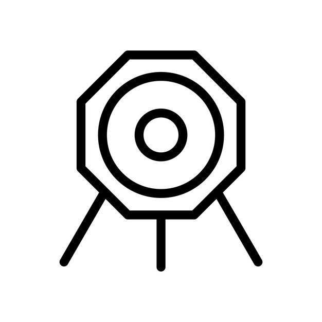 Icono de la meta objetivo