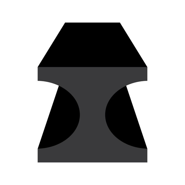 Icono metalúrgico de acero