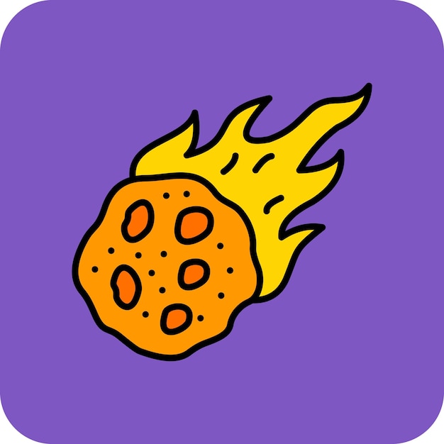 El icono del meteorito
