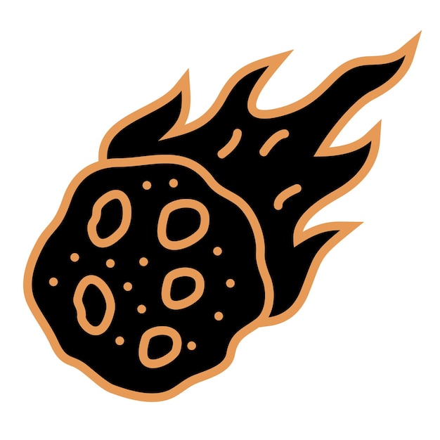 El icono del meteorito