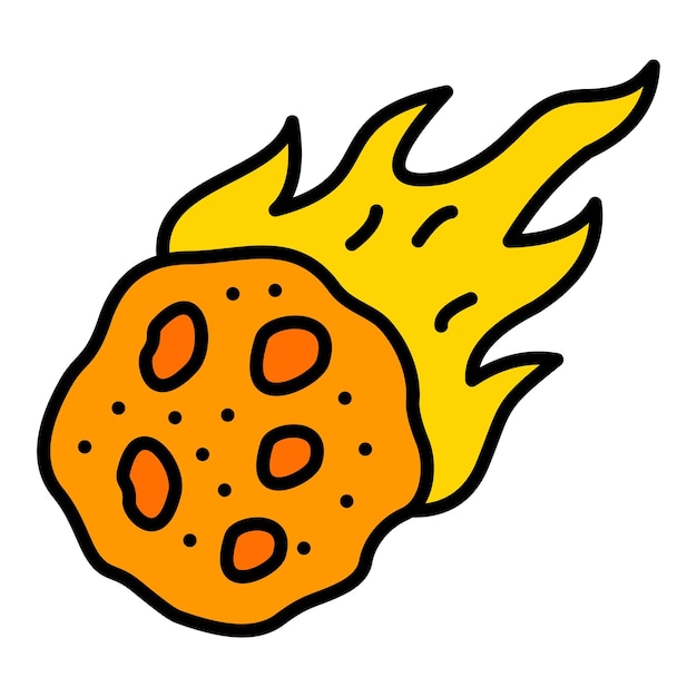 El icono del meteorito