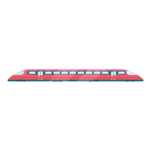 Icono de metro expreso Caricatura de icono de vector de metro expreso para diseño web aislado sobre fondo blanco
