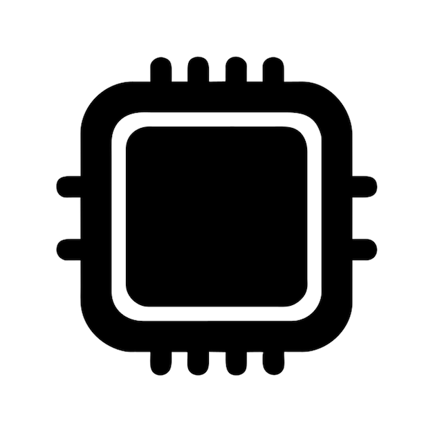 El icono del microchip