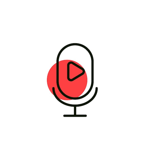 El icono del micrófono
