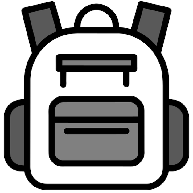 el icono de la mochila