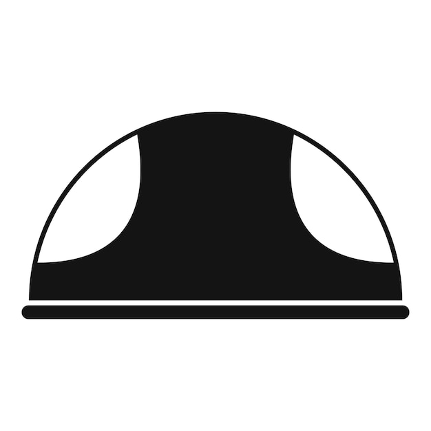 El icono moderno de la casa de cúpula prefabricada media redonda