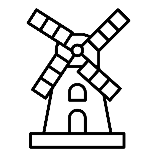 Icono del molino de viento