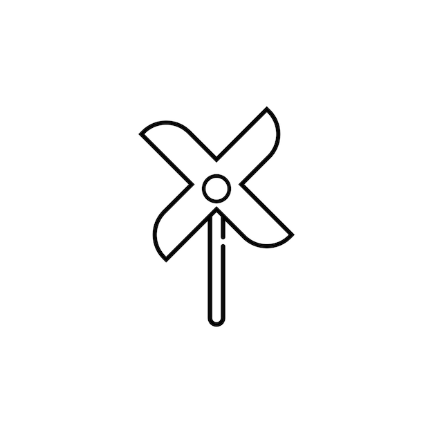 Icono de molino de viento