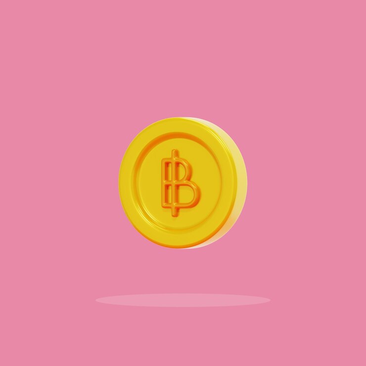 Vector icono de moneda de oro renderizado en 3d aislado ilustración