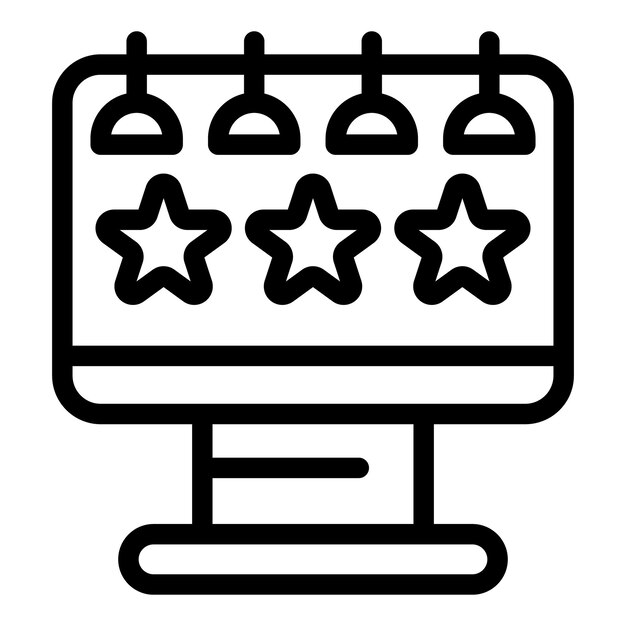 Icono de monetización de inversión Contorno icono de vector de monetización de inversión para diseño web aislado sobre fondo blanco