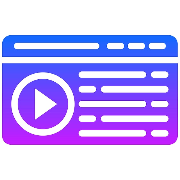 Icono de monetización de vídeo