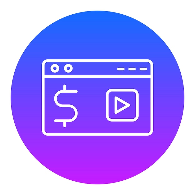 Icono de monetización