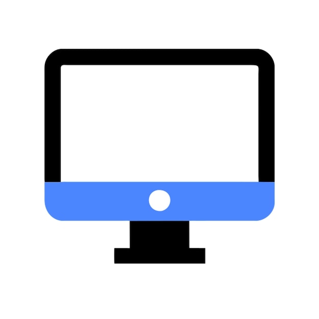 icono del monitor de la computadora