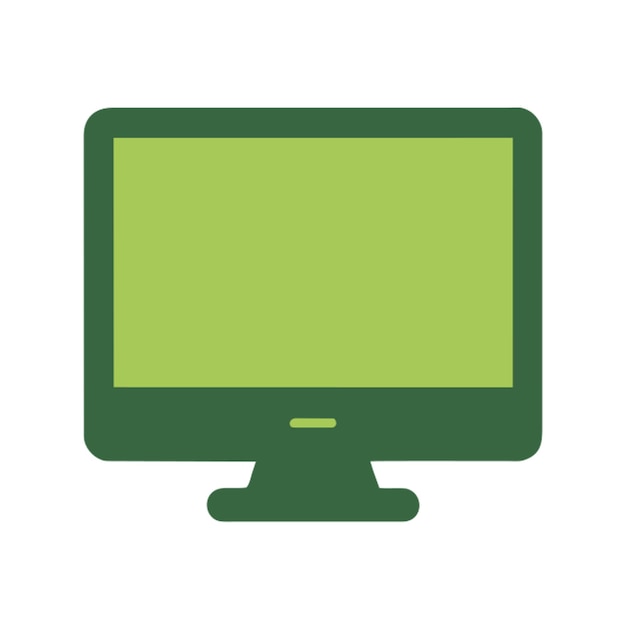 el icono del monitor