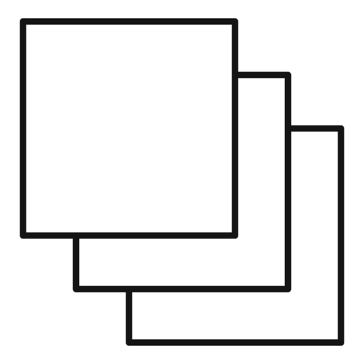 Vector icono de mosaico cerámico de solador icono de vector de mosaico cerámico de contorno para diseño web aislado sobre fondo blanco