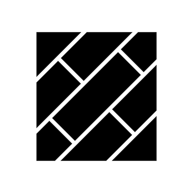 icono de mosaico de piso plantilla de vector logo colección de moda diseño plano