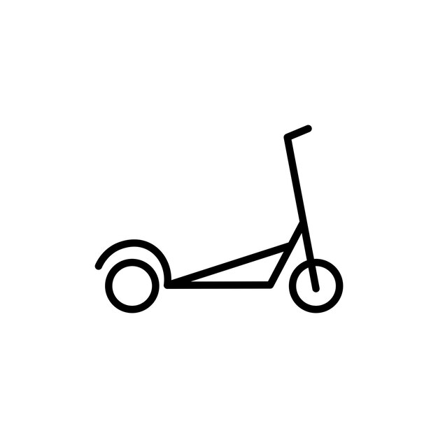 El icono de la motocicleta
