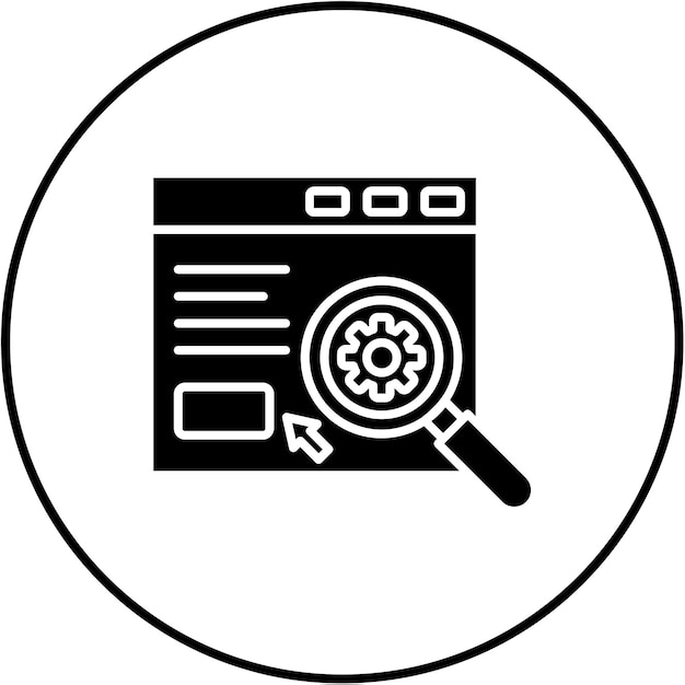 Icono del motor de búsqueda