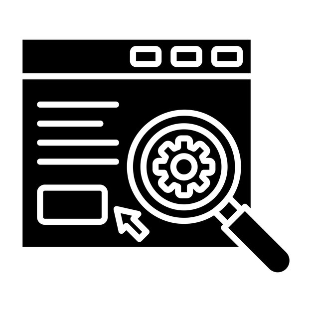Icono del motor de búsqueda