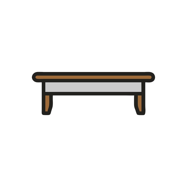 Icono de los muebles de madera