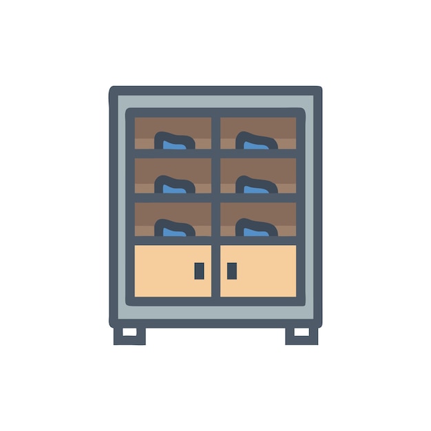 Icono de los muebles de madera