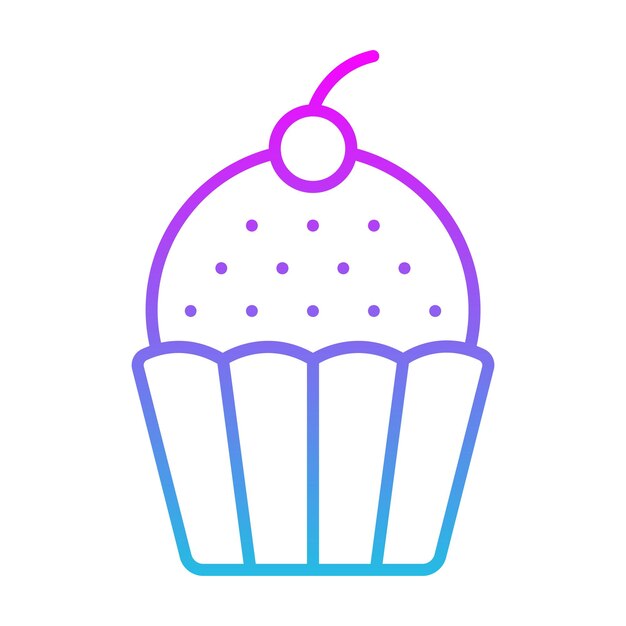 El icono del muffin
