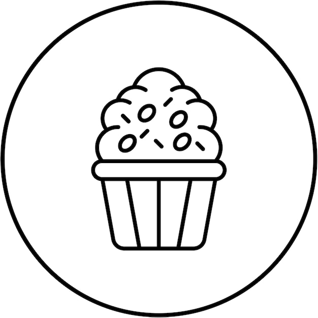 El icono del muffin