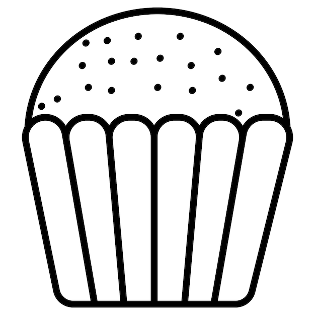 El icono del muffin