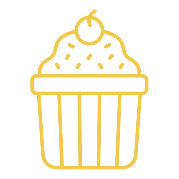 El icono del muffin