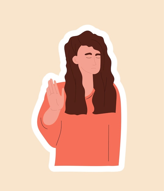 Vector icono de mujer mujer