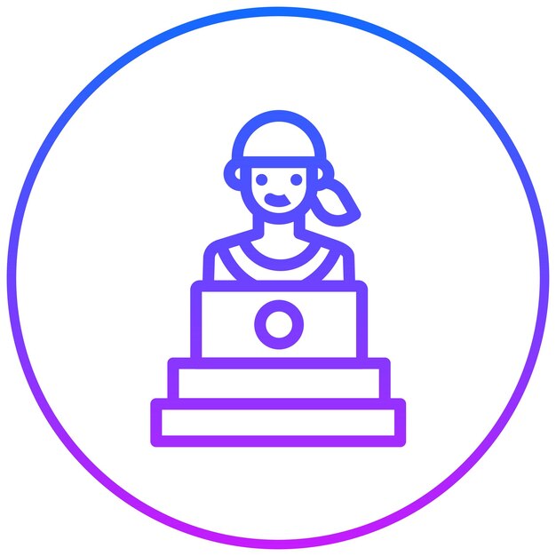 Icono de las mujeres de negocios