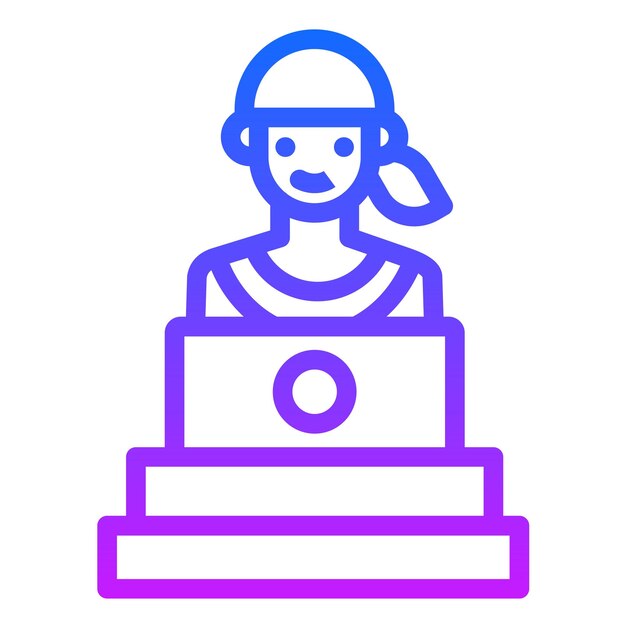 Icono de las mujeres de negocios