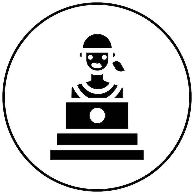 Icono de las mujeres de negocios