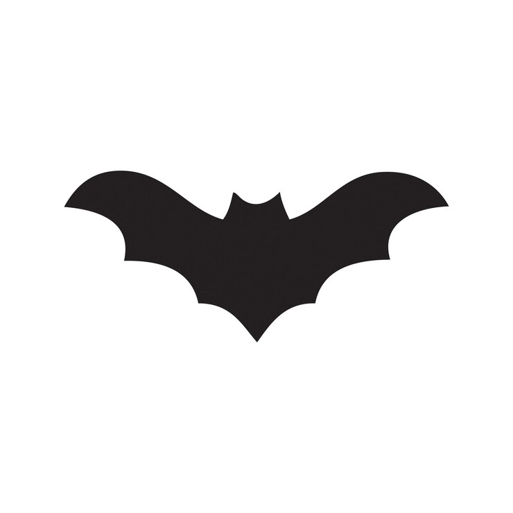 El icono del murciélago de Halloween