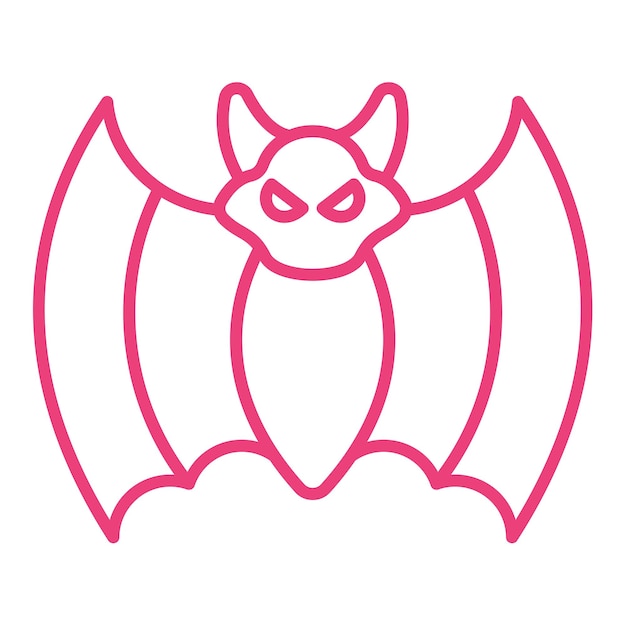 Icono de murciélago
