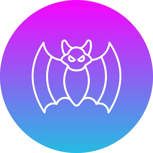 Icono de murciélago
