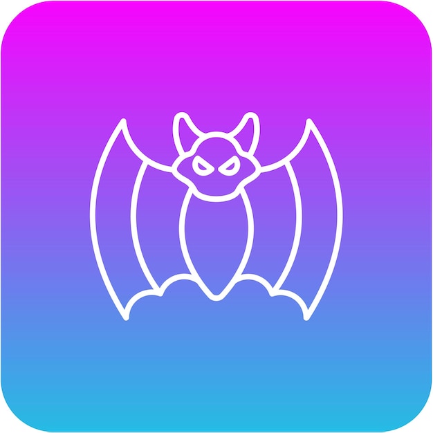 Icono de murciélago