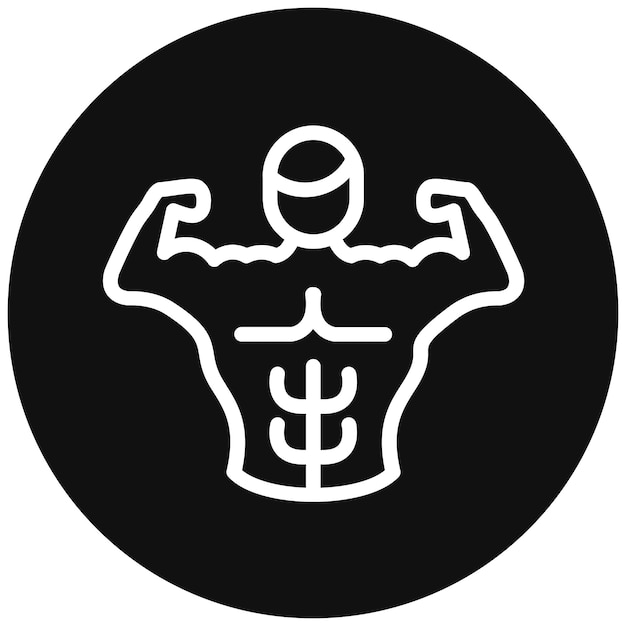 Icono del músculo de todo el cuerpo