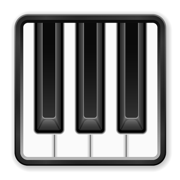 Icono de música de piano