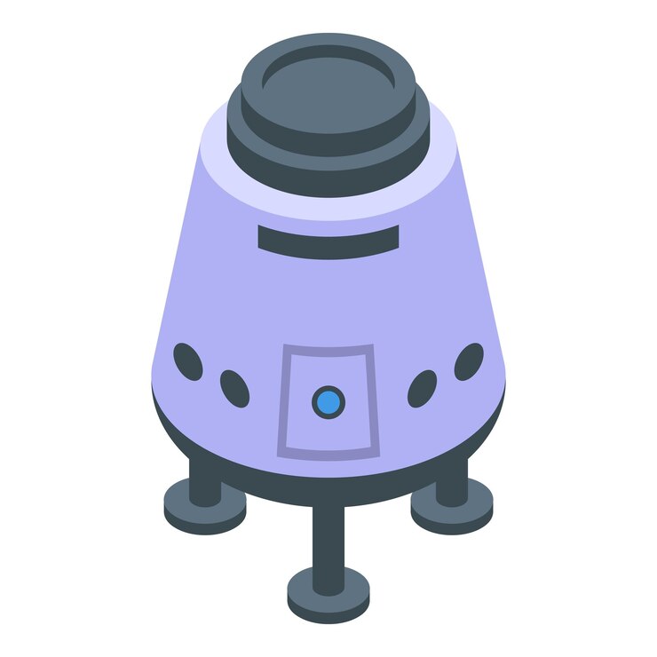 Vector icono de nave espacial astronauta vector isométrico colonización espacial planeta marte