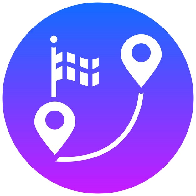 Icono de navegación de la carrera