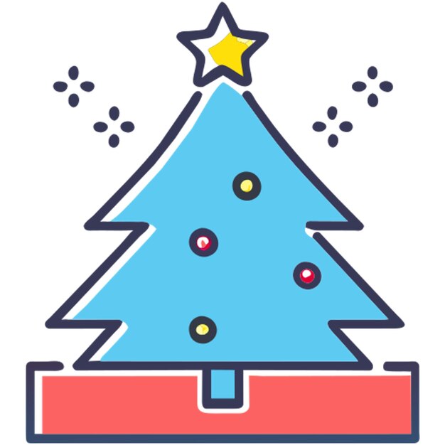 El icono de Navidad se ha desviado.