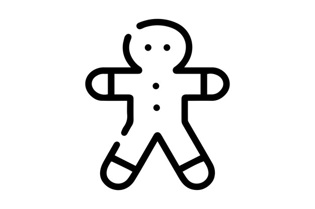 Icono de Navidad Pan de jengibre
