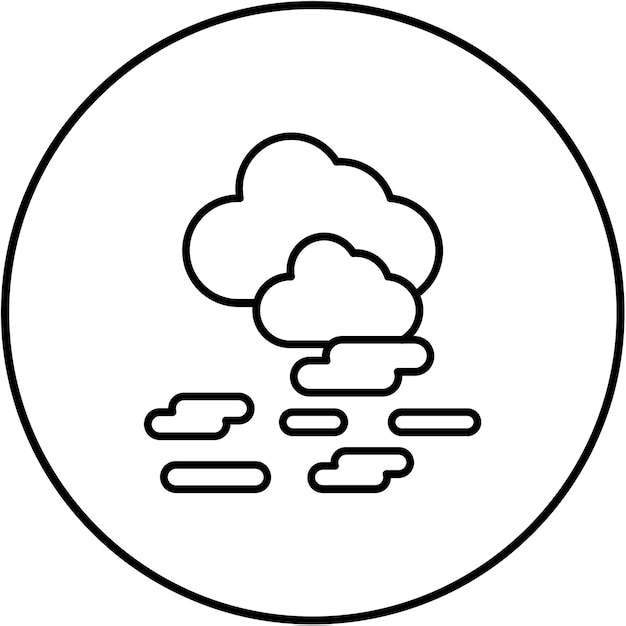 Icono de la neblina