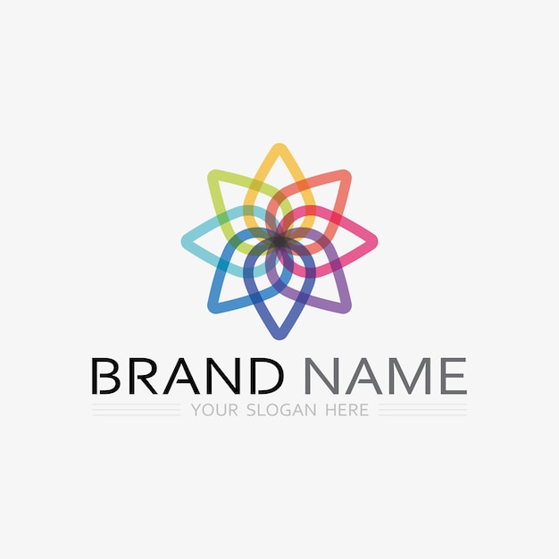 Icono de negocio y diseño de logotipo gráfico vectorial