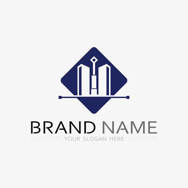 Icono de negocio y diseño de logotipo gráfico vectorial