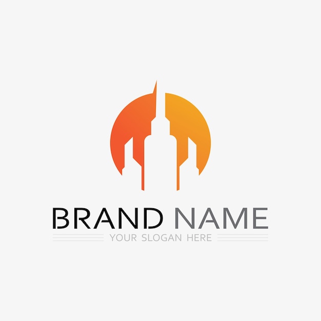 Icono de negocio y diseño de logotipo gráfico vectorial