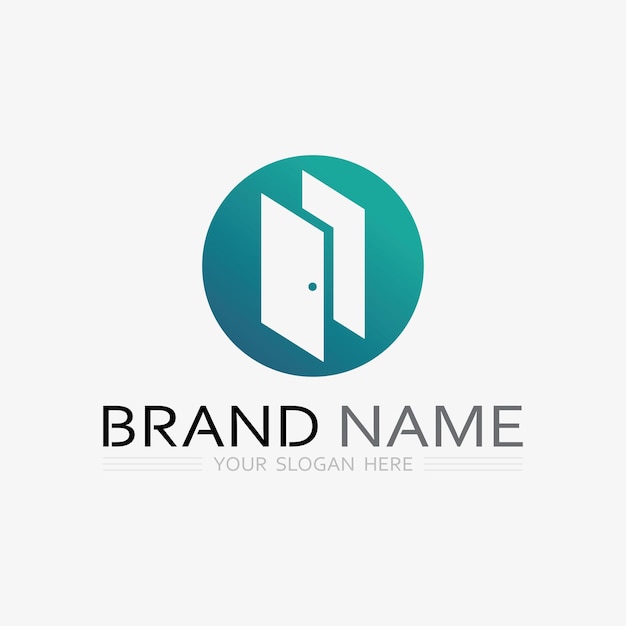Icono de negocio y diseño de logotipo gráfico vectorial