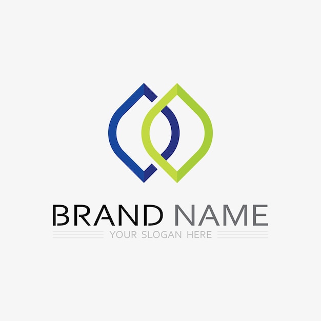 Icono de negocio y diseño de logotipo gráfico vectorial