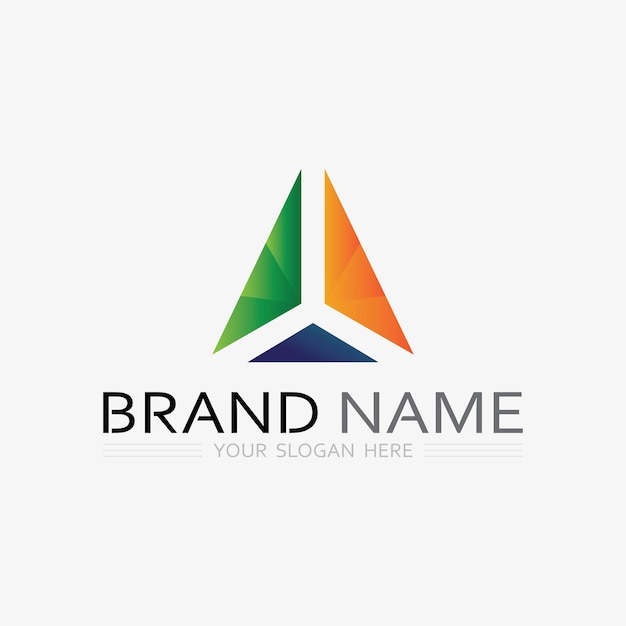 Icono de negocio y diseño de logotipo gráfico vectorial
